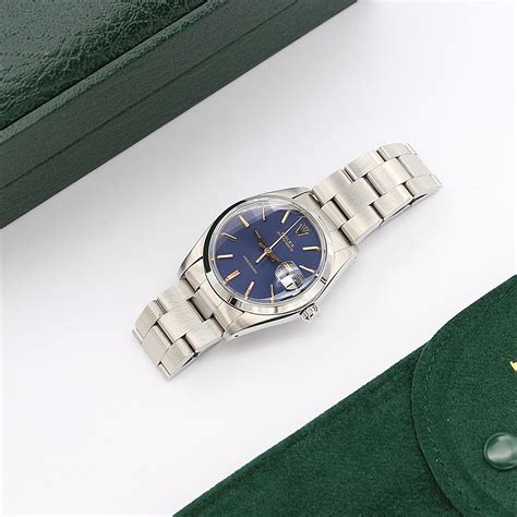 rolex 6694 blue dial review|rolex oyster perpetual precision.